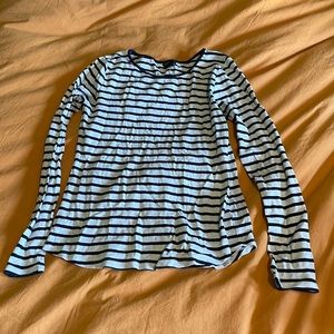 Navy striped shirt (F21, Medium)